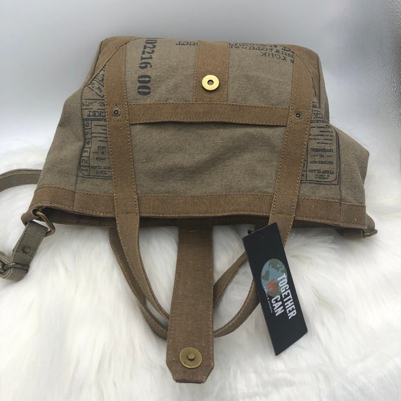 Mona B Tan and Brown Crossbody Bag - Picture 9 of 12